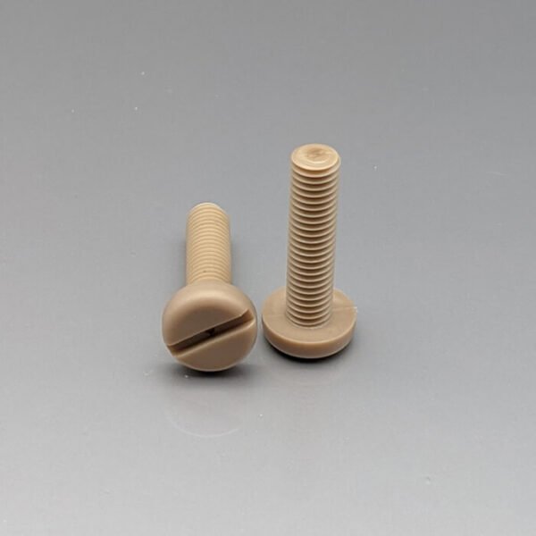 PEEK Pan Head Screw - Slotted