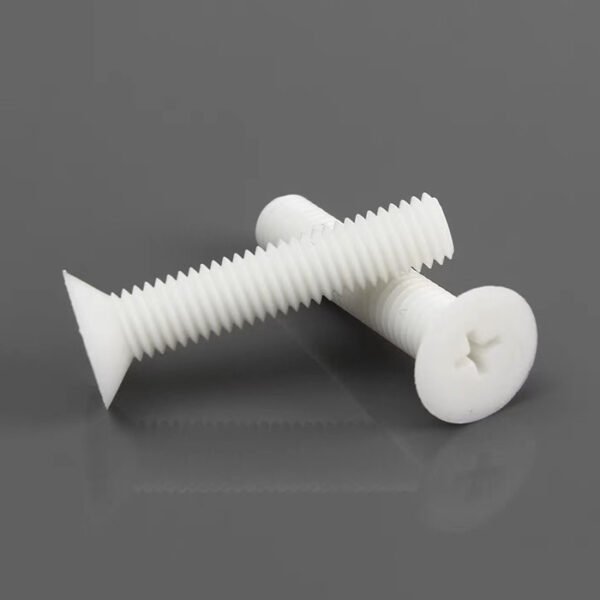 PTFE Countersunk Flat Head  Screw, Phillips
