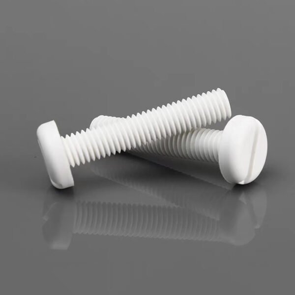 PTFE Pan Head Screw, Slotted